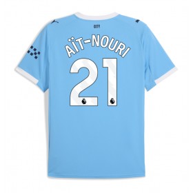 Pánské fotbalový oblečení Manchester City Rayan Ait-Nouri #21 Domácí košile 2025-26 Krátkým Rukávem